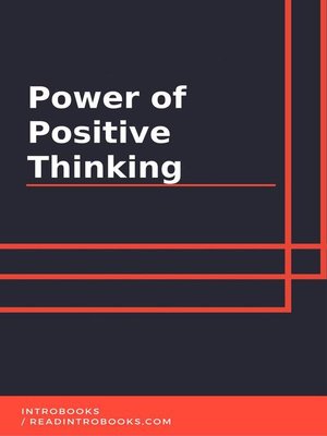 cover image of Power Positive Thinking